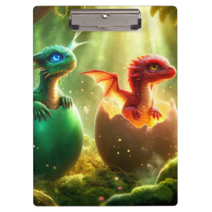 Carpeta De Pinza Dragones de Hatching