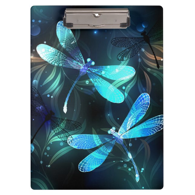 Carpeta De Pinza Dragonflies (Anverso)