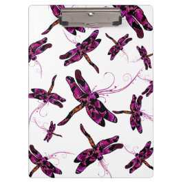 Carpeta De Pinza Dragonflies caprichoso