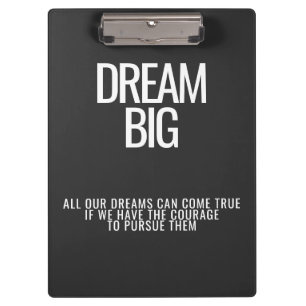 Carpeta De Pinza Dream Big Clipboard