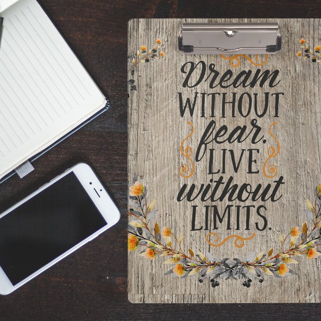 Carpeta De Pinza Dream Without Fear (Subido por el creador)