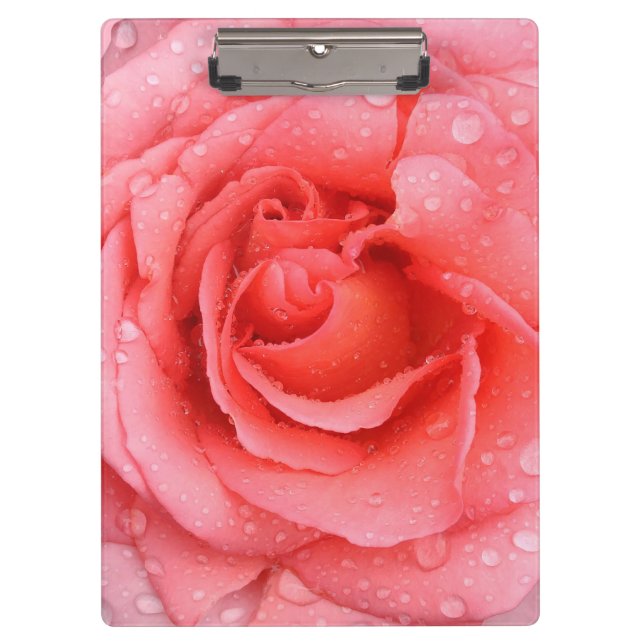 Carpeta De Pinza Drogas rojas rojas de agua rosadas románticas (Anverso)