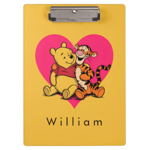 Carpeta De Pinza Dulce Winnie the Pooh y Tigger