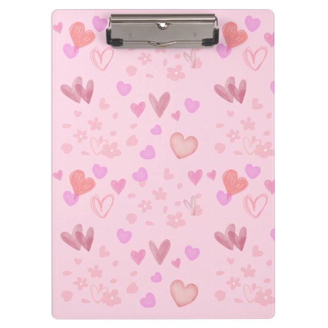 Carpeta De Pinza Dulces Corazones (Anverso)