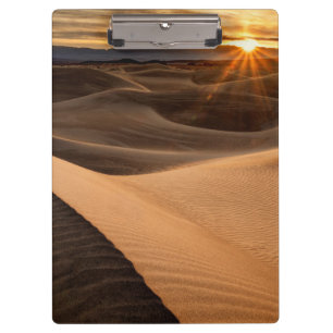 Carpeta De Pinza Dunas de arena dorada, Valle de la Muerte, CA