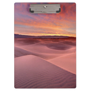 Carpeta De Pinza Dunas de arena rosa, Valle de la Muerte, CA