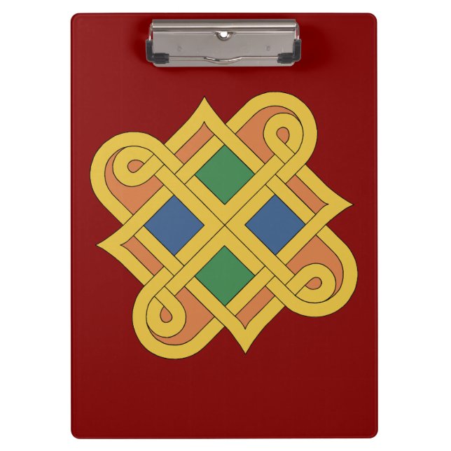 Carpeta De Pinza Durrow Knotwork 2016 (Anverso)