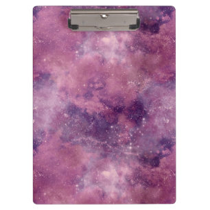 Carpeta De Pinza Dusk Rose Galaxy Series Design 1 
