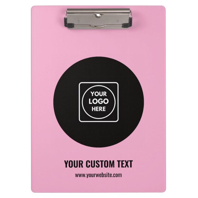 Carpeta De Pinza Dusty Rose Business Logos Pro+ clipboard (Anverso)