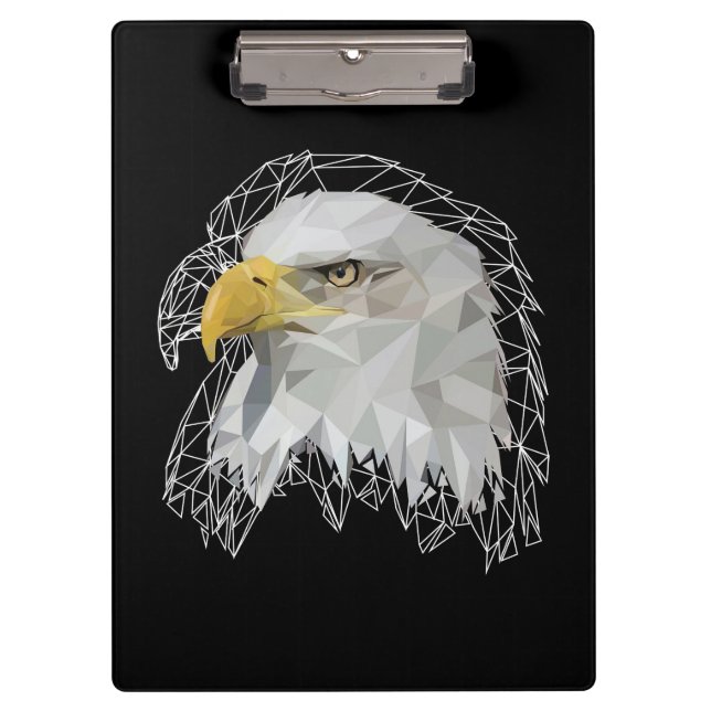 Carpeta De Pinza Eagle Lowpoly (Anverso)