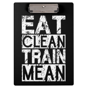 Carpeta De Pinza EAT CLEAN, TREN MEDIOS - Motivación del entrenamie