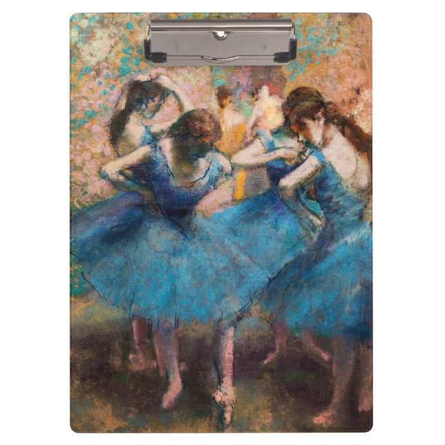 Carpeta De Pinza Edgar Degas - Bailarinas de azul (Anverso)