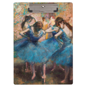 Carpeta De Pinza Edgar Degas - Bailarinas en azul