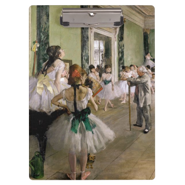 Carpeta De Pinza Edgar Degas - La clase de danza (Anverso)