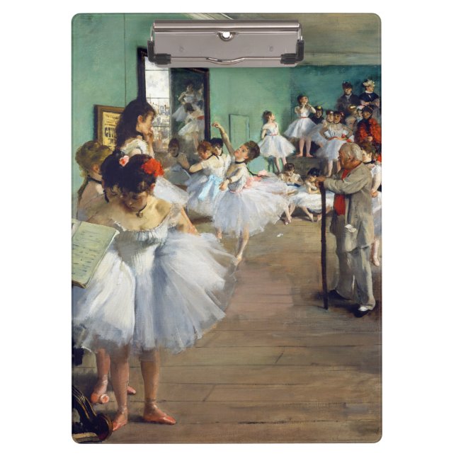 Carpeta De Pinza Edgar Degas - La clase de danza (Anverso)