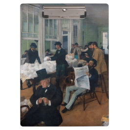 Carpeta De Pinza Edgar Degas - Oficina de algodón en Nueva Orleans