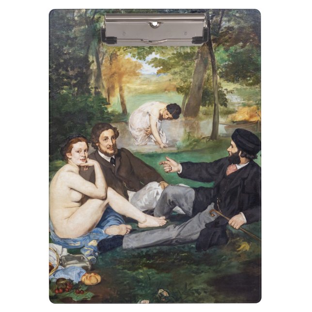 Carpeta De Pinza Edouard Manet - Almuerzo en la hierba (Anverso)