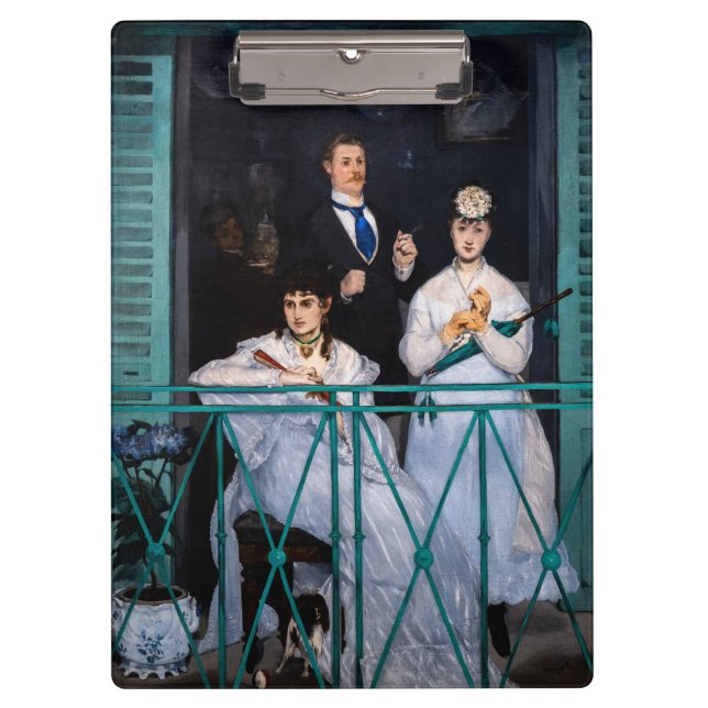Carpeta De Pinza Edouard Manet - El Balcón / Le Balcon (Anverso)