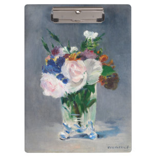 Carpeta De Pinza Edouard Manet - Flores en un jarrón de cristal