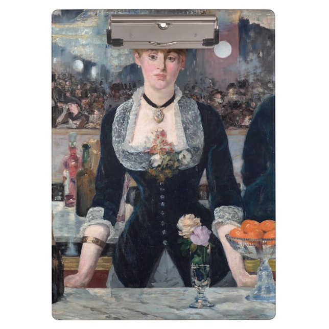 Carpeta De Pinza Edouard Manet - Un bar en el Folies-Bergere (Anverso)