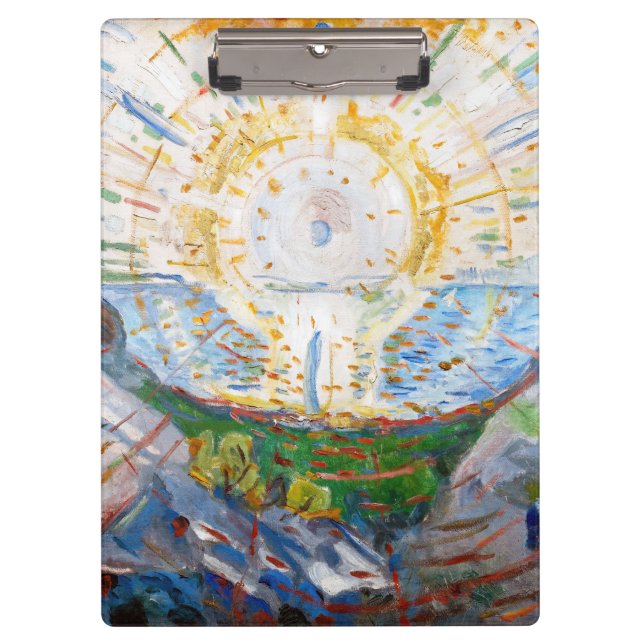 Carpeta De Pinza Edvard Munch - The Sun 1912 (Anverso)