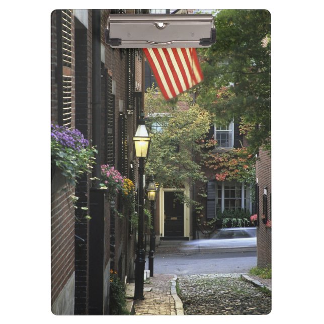 Carpeta De Pinza EE. UU., Massachusetts, Boston, Beacon Hill. (Anverso)