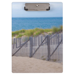 Carpeta De Pinza EE. UU., Massachusetts. Dunas y camino