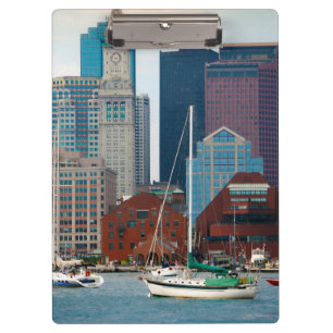 Carpeta De Pinza EE. UU., Massachusetts. Panorámica del paseo marít
