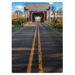 Carpeta De Pinza EE. UU., Oregón, Scio, Puente Shimanek 2