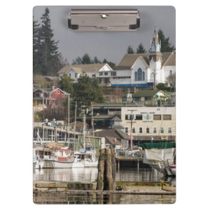 Carpeta De Pinza EE. UU., Wa, península de Kitsap. Pueblo pintoresc