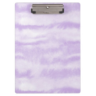 Carpeta De Pinza Efecto acuarela Tie-Dye lavanda pastel