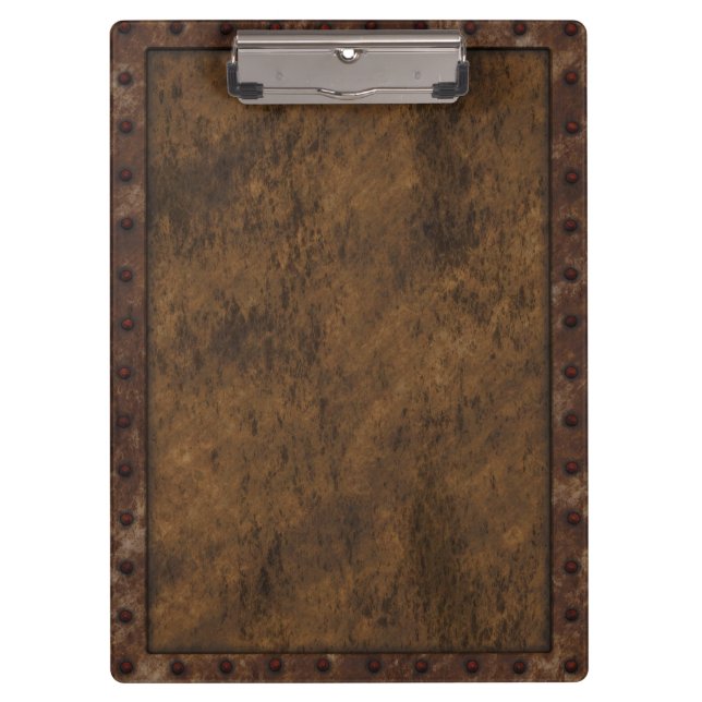 Carpeta De Pinza Efecto de marco de hierro (Anverso)