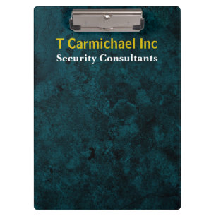 Carpeta De Pinza Efecto de Mármol de Grunge verde azulado