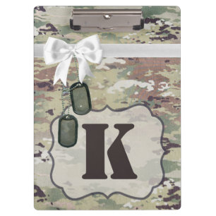 Carpeta De Pinza Ejército personalizado OCP Camo Camo uniforme del