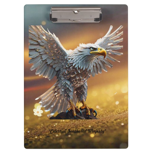 Carpeta De Pinza "El águila real de cristal" (Anverso)