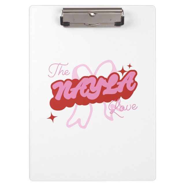 Carpeta De Pinza El amor de NAYLA (Anverso)