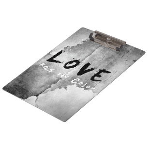 Carpeta De Pinza El amor de SlipperyJoe no tiene color raza tono de
