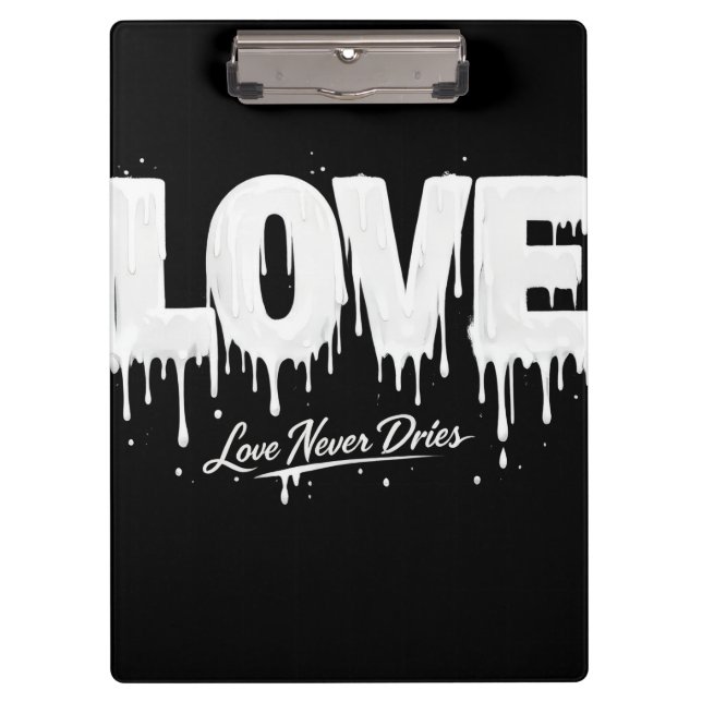 Carpeta De Pinza El amor nunca se seca (Anverso)