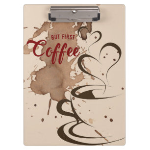 Carpeta De Pinza El Café Lover Pero El Primer Café