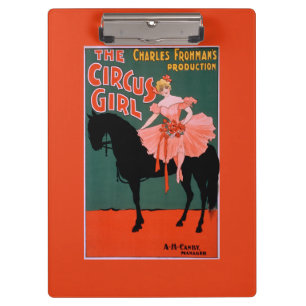 Carpeta De Pinza El chica del circo - mujer en Theatrical del
