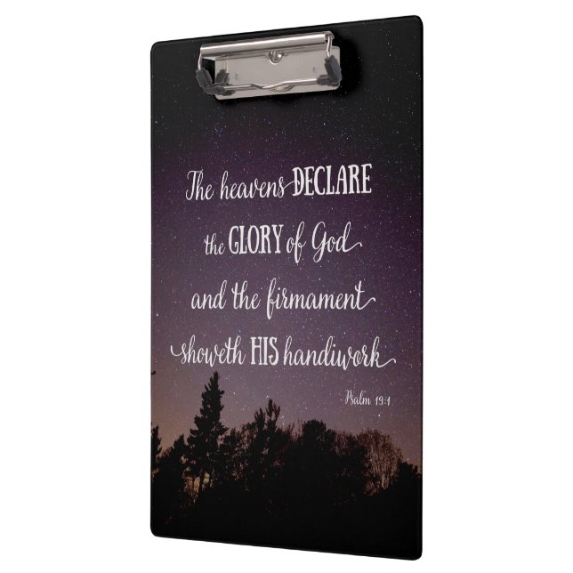 Carpeta De Pinza El cielo declara la gloria de Dios (Izquierda)
