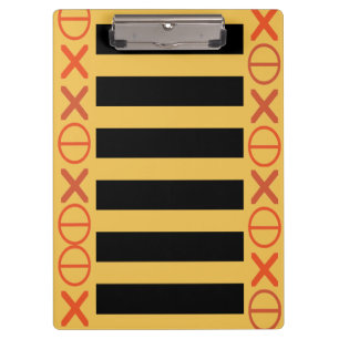 Carpeta De Pinza El código rojo de la abeja ata rayas negras en