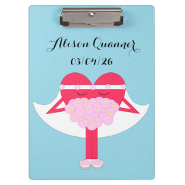 Carpeta De Pinza El corazón se casa con el compromiso