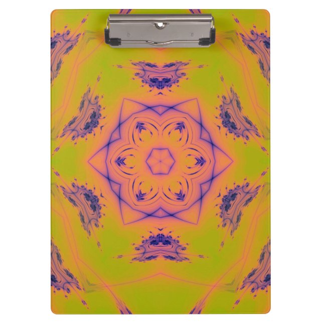 Carpeta De Pinza El degradado del sol de la playa, en contraste con (Anverso)
