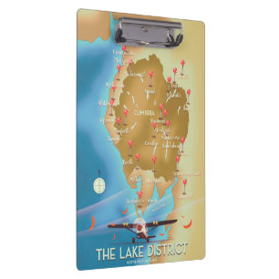 Carpeta De Pinza El Distrito de los Lagos Inglaterra