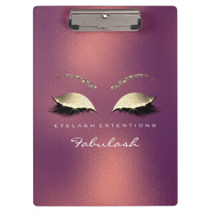 Carpeta De Pinza El estudio de la belleza del maquillaje azota el