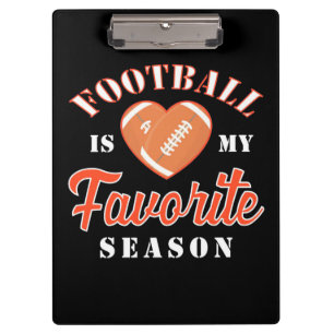 Carpeta De Pinza El fútbol americano es mi estación favorita