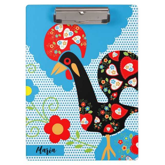 Carpeta De Pinza El gallo portugués de Barcelos (Anverso)