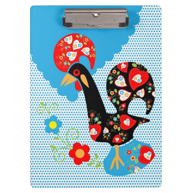 Carpeta De Pinza El gallo portugués de Barcelos (Anverso)