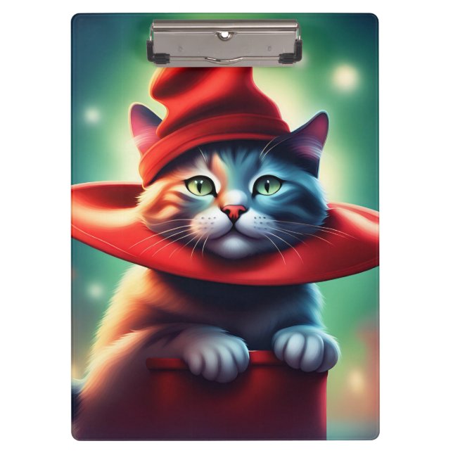 Carpeta De Pinza el gato del asistente (Anverso)